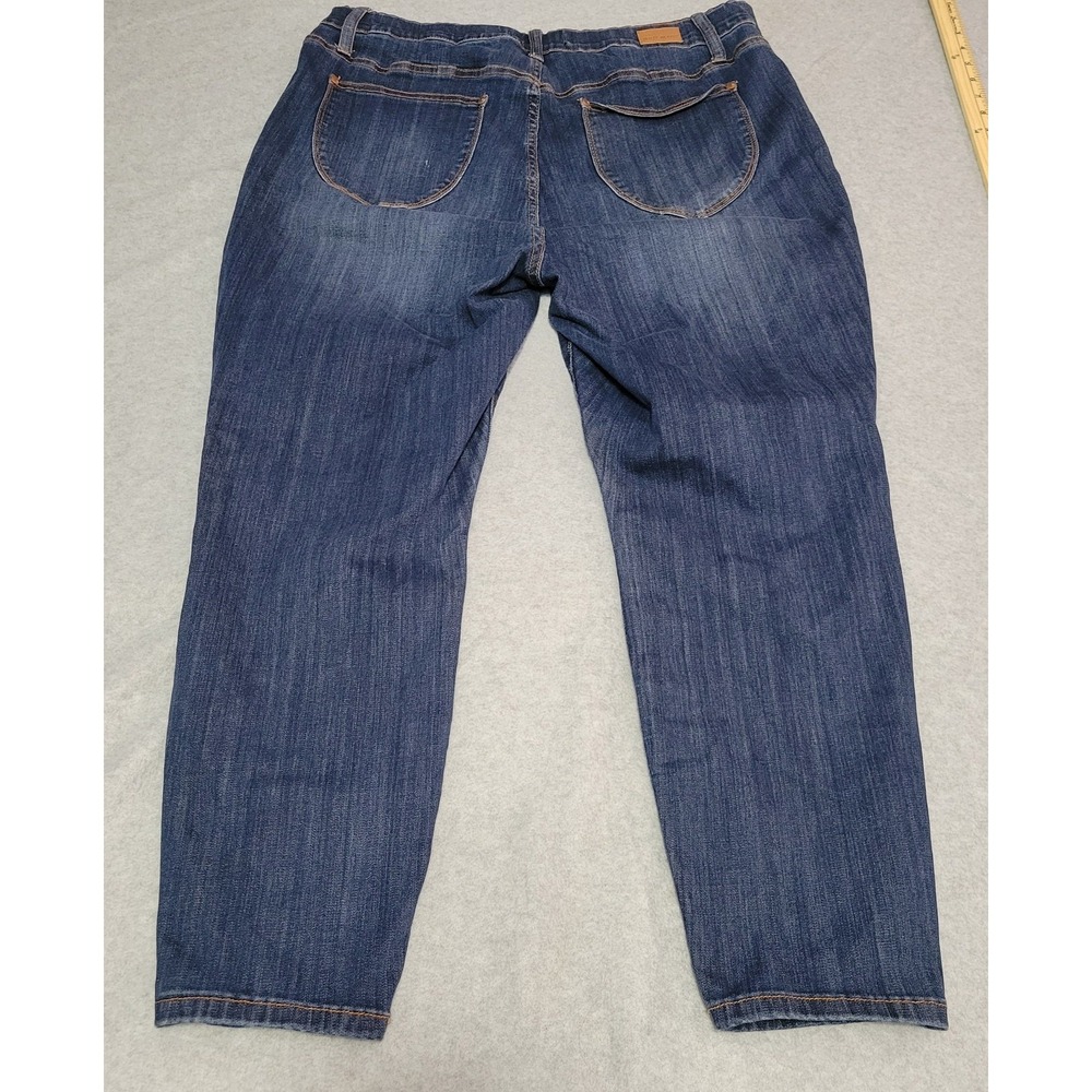 Judy Blue High Rise Skinny Stretch Jeans 20W Blue - Picture 3 of 11
